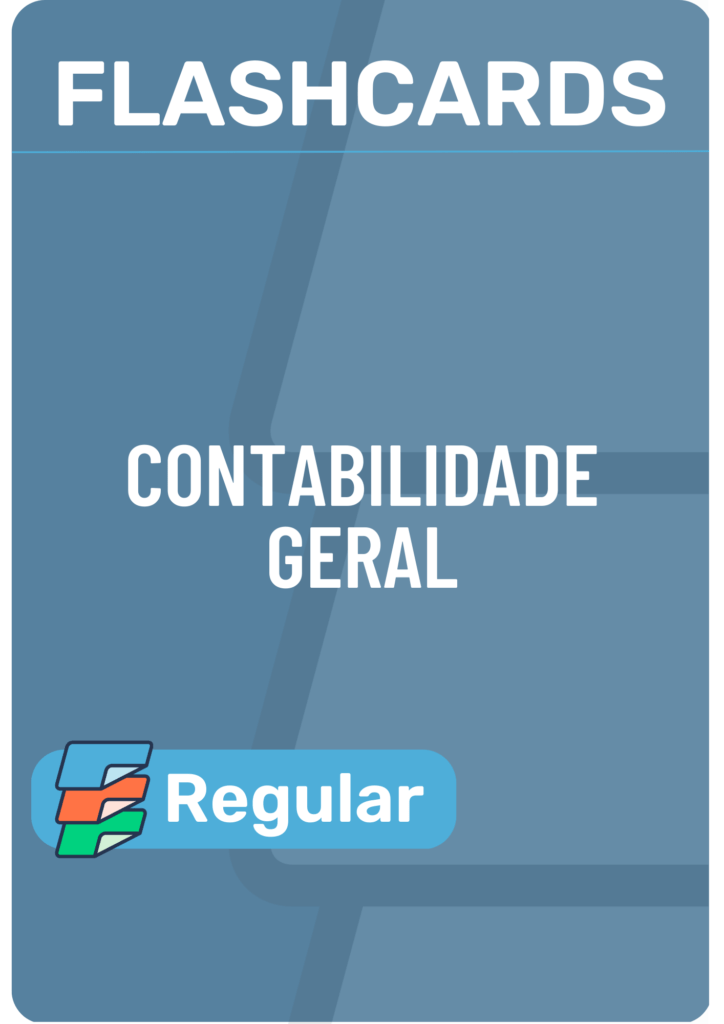 Flashcards - Contabilidade Geral - Regular